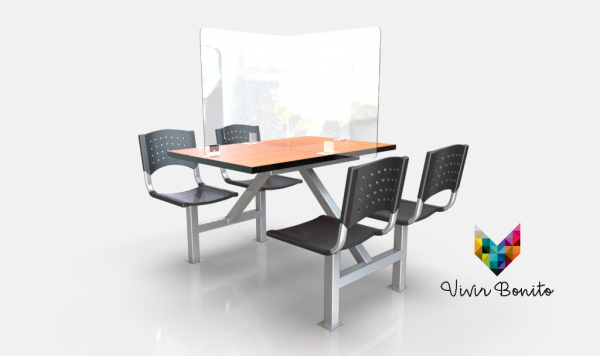 Bancas para comedor industrial VB0137FF