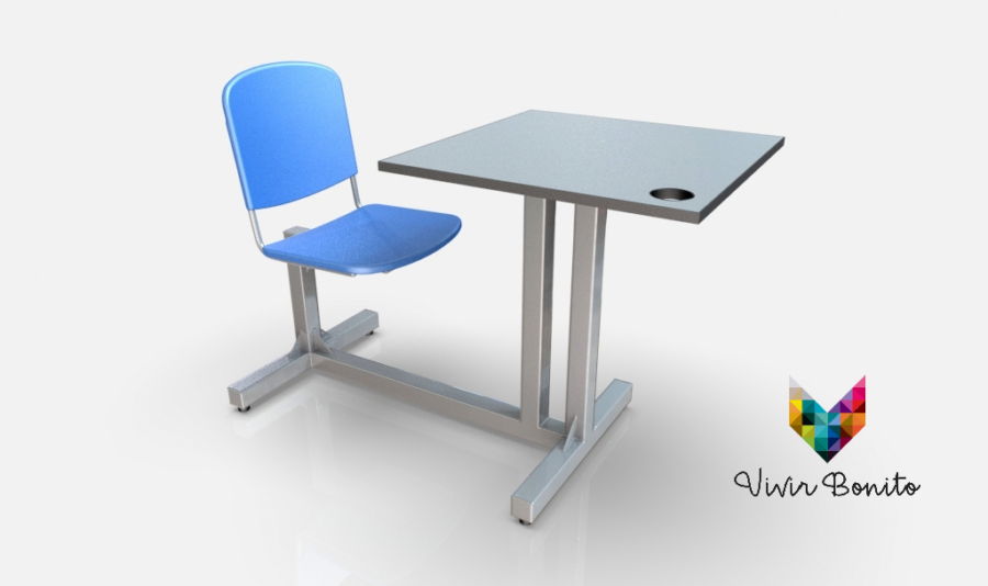 Bancas para comedor industrial VB0146FF